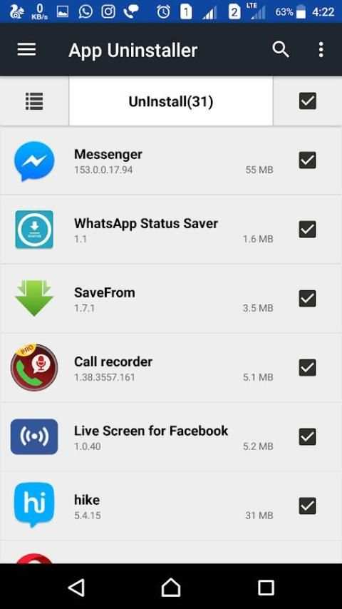 Easy App Uninstaller | App Remover | Space Cleaner screenshot 4