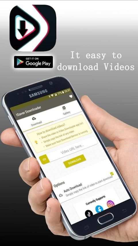 ISaver Downloader for Tik Tok स्क्रीनशॉट 1