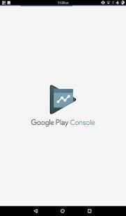 Google Developer Console screenshot 1
