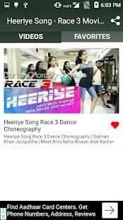 Heeriye Song - Race 3 Movie Songs screenshot 1