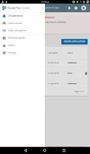 Google Developer Console screenshot 2