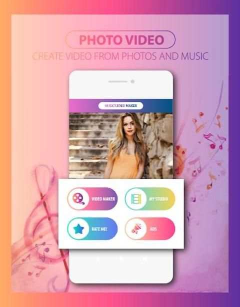 Pembuat Video dengan Foto dan Musik screenshot 7
