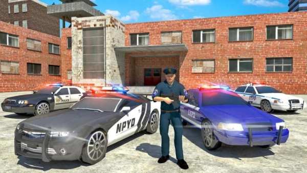 US Police Car Chase Simulator स्क्रीनशॉट 2
