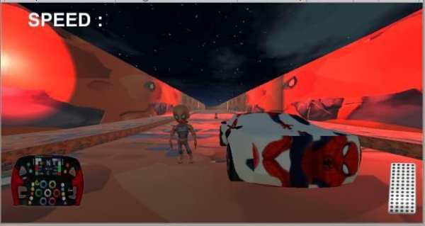 Superheroes Car Racing Stunt Games 2018 screenshot 1