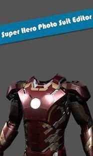 Latest Superhero Suit Changer–New Superhero Editor screenshot 3
