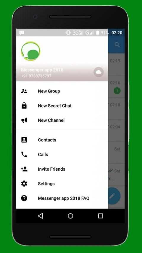 New Messenger 2018 screenshot 2