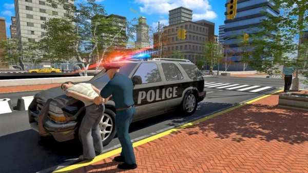 US Police Car Chase Simulator स्क्रीनशॉट 7