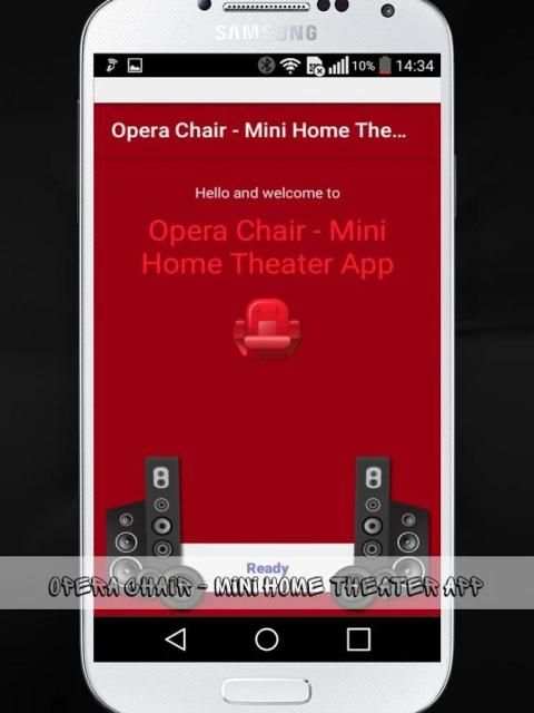 Opera Chair - Mini Home Theater App screenshot 1