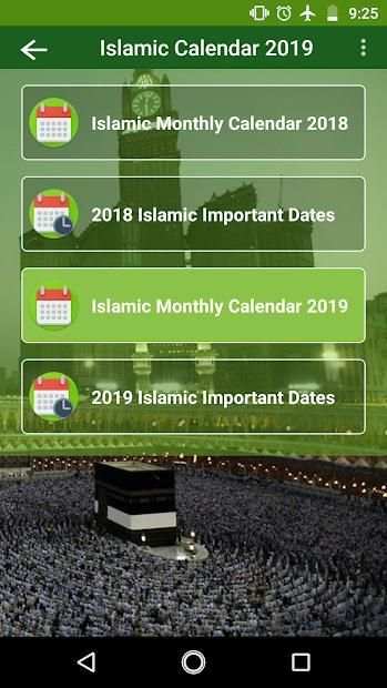 Islamic Calendar 2019 screenshot 8