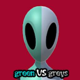 green VS greys