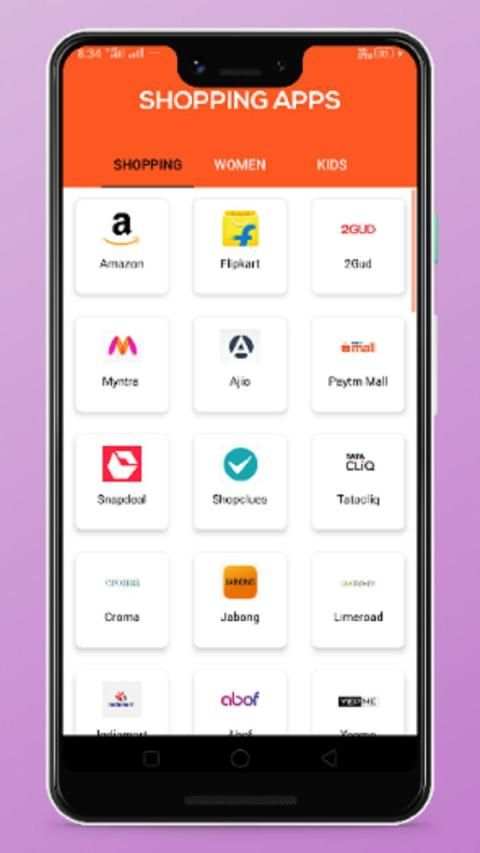 All in one shopping app : Shopping apps स्क्रीनशॉट 3