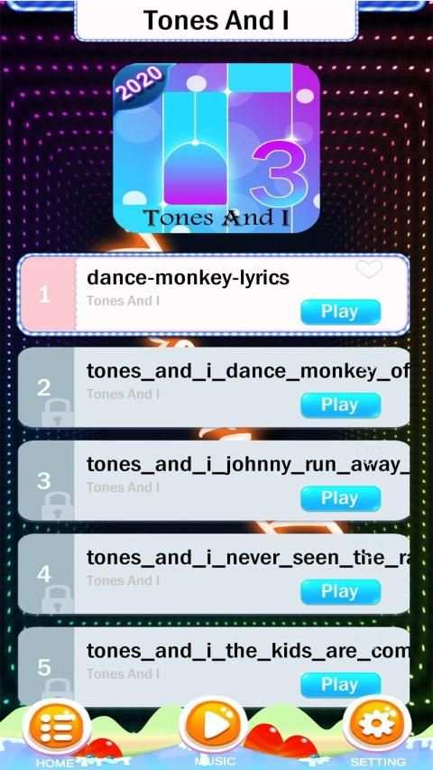 Tones And I Piano Games screenshot 4