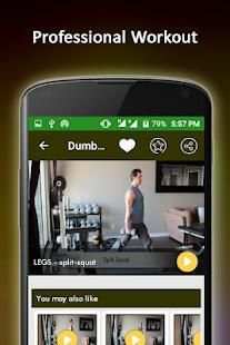 Dumbbells Home Workout and Kettlebells screenshot 2
