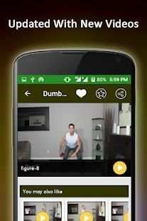 Dumbbells Home Workout and Kettlebells screenshot 4
