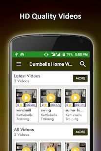 Dumbbells Home Workout and Kettlebells screenshot 6