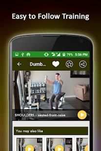 Dumbbells Home Workout and Kettlebells screenshot 5
