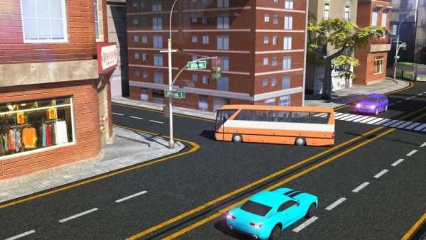 Bus Driving Simulator 2018 स्क्रीनशॉट 8