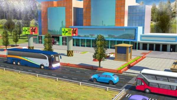 Bus Driving Simulator 2018 स्क्रीनशॉट 5