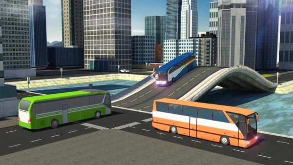 Bus Driving Simulator 2018 स्क्रीनशॉट 3