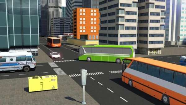 Bus Driving Simulator 2018 स्क्रीनशॉट 1
