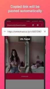Video Downloader For Musically स्क्रीनशॉट 3