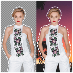 ikon Cut paste photo-Auto background eraser