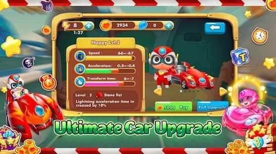 Transformed Racing Car - Lovely Racing screenshot 1