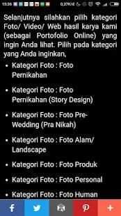 Fotografer, Video Shooting, Web-APK Dev Purwokerto screenshot 3