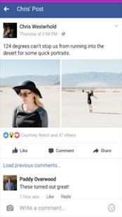 Zero Facebook screenshot 2