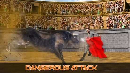 Angry Bull Fight Shooting Game स्क्रीनशॉट 2