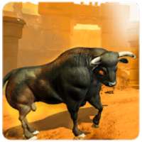 Angry Bull Fight Shooting Game