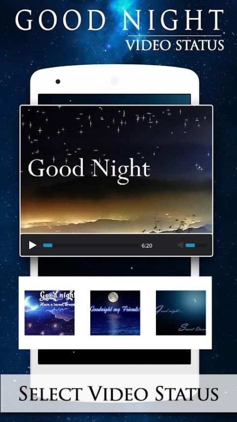 Good Night Video Status screenshot 2