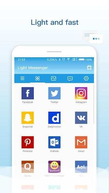 Light Messenger screenshot 2