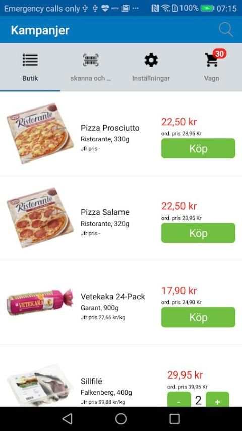 Nätmat.se स्क्रीनशॉट 4