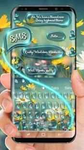 SMS Flower Keyboard screenshot 3