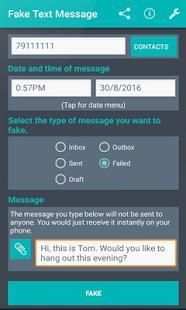 Fake Text Message 2018 screenshot 1