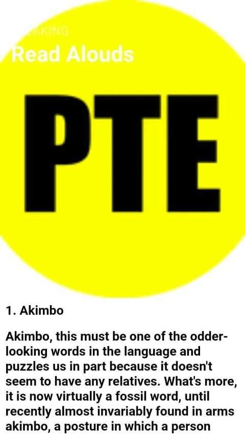 PTE Exam Material स्क्रीनशॉट 8