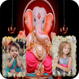 ikon Ganesh Chaturthi Dual Photo Frame