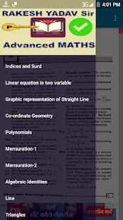 Advanced Maths Rakesh Yadav Sir screenshot 4