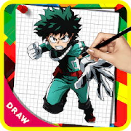 ikon How to draw Boku No Hero