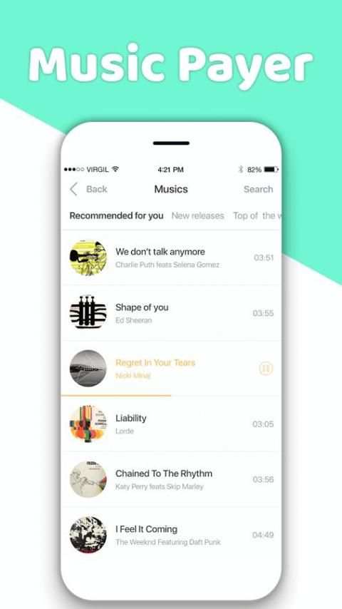 Music Player 2 تصوير الشاشة