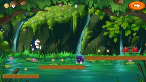 Jungle Doraemon Run screenshot 1