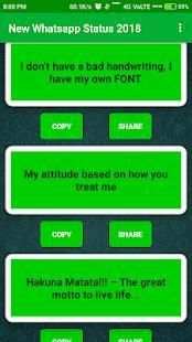 New whatsApp Status 2108 screenshot 1