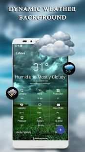 Accurate Weather: local weather Forecast Network screenshot 4