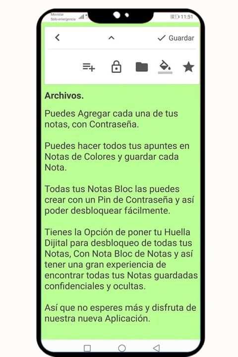 Nota Bloc de Notas con Contraseña screenshot 3