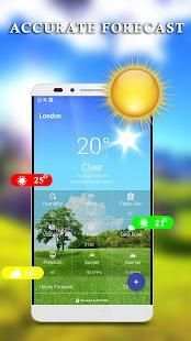 Accurate Weather: local weather Forecast Network screenshot 2