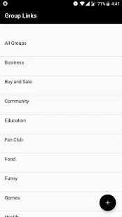 Unlimited Group Links - Whatsapp, FB, Telegram screenshot 1