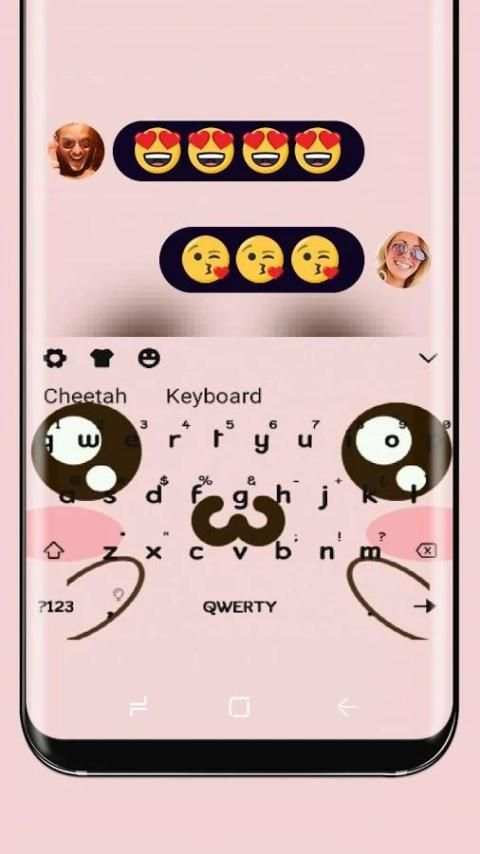 tema kartun pink lucu screenshot 3