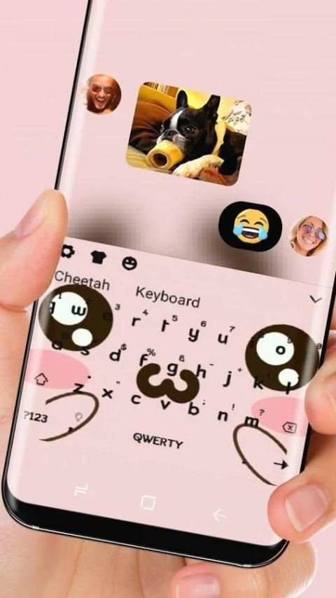 tema kartun pink lucu screenshot 1