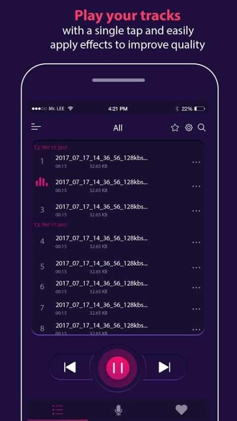 Voice recorder screenshot 4